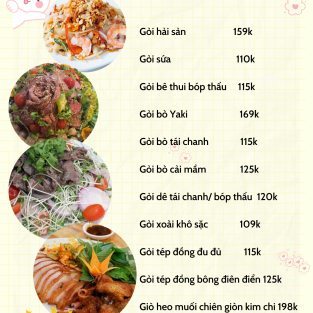 Các món gỏi