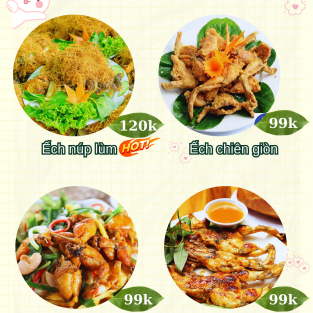 Các món ếch