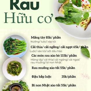 Rau hữu cơ