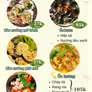 Các món Ốc