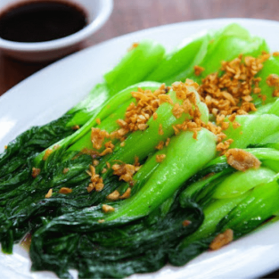 cải ngồng xào tỏi/ cải ngồng luộc 