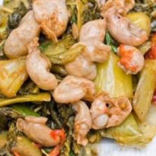 Lòng xào cải chua